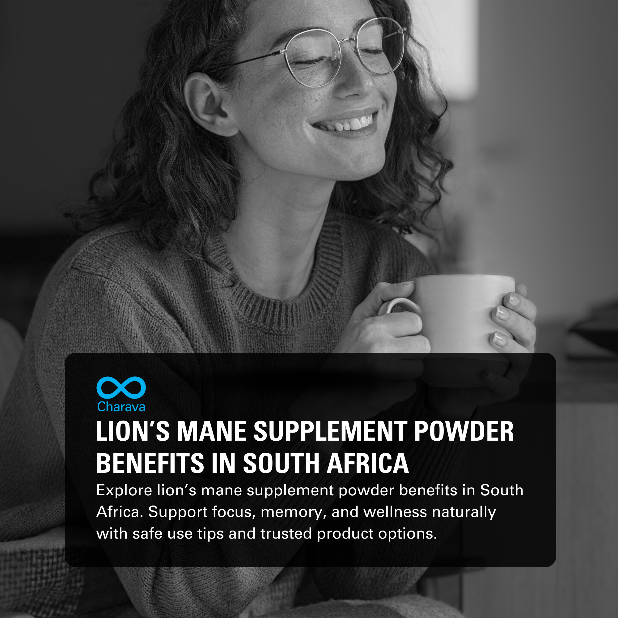 Lion’s Mane Supplement Powder for Daily Wellness In South Africa | Charava SA