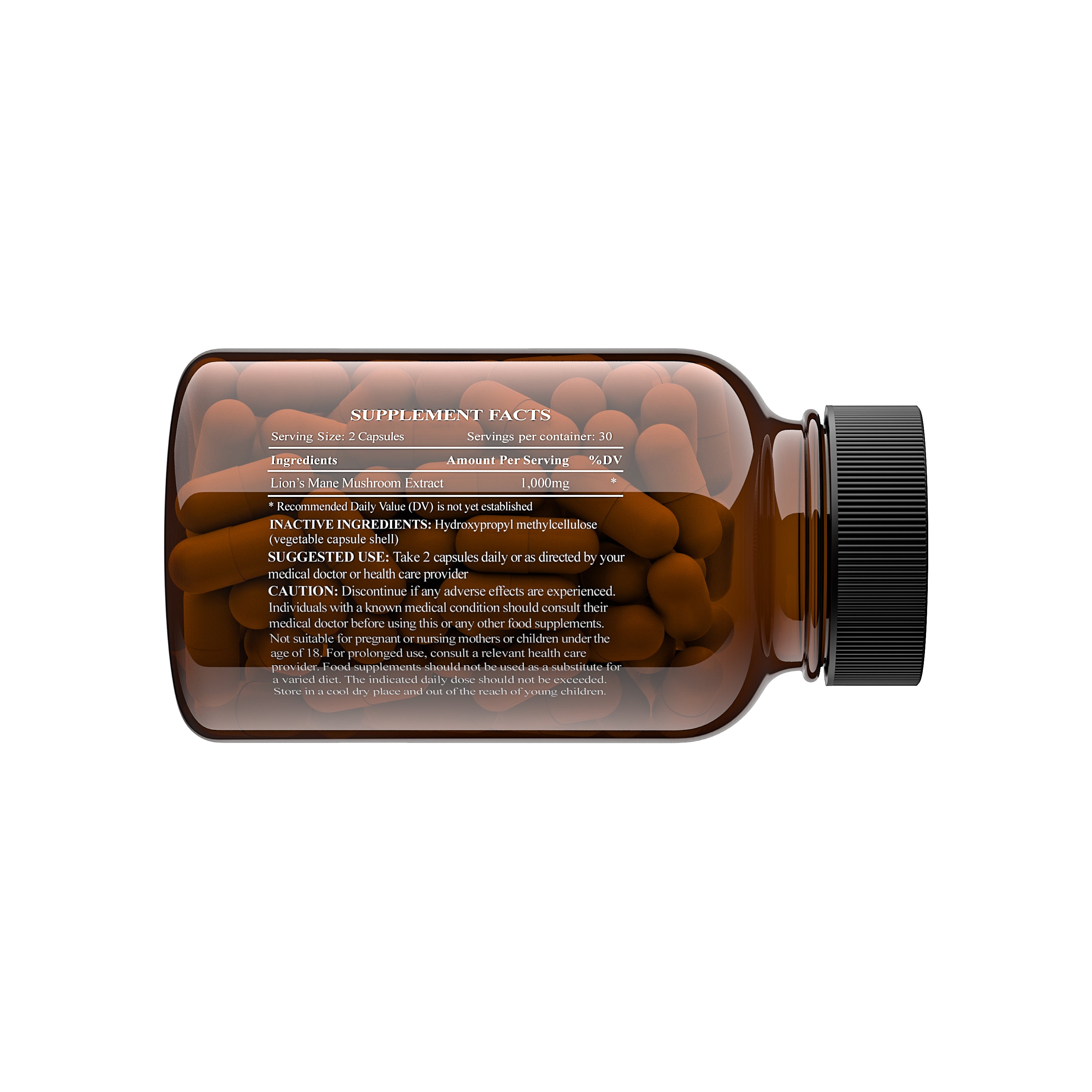 Lions Mane Mushroom 1000mg