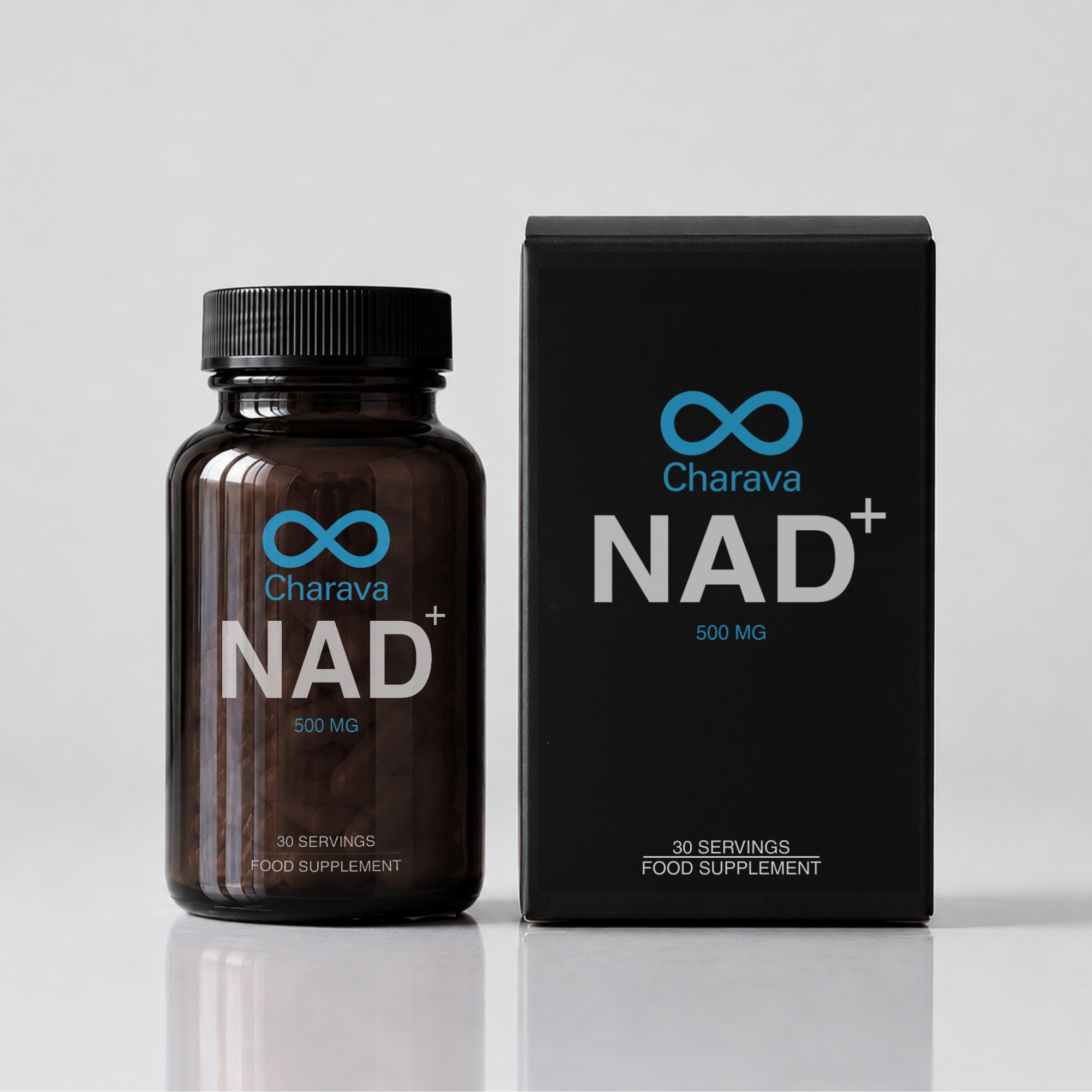 Charava NAD+ 500mg - NAD Supplements South Africa - Nicotinamide Adenine Dinucleotide