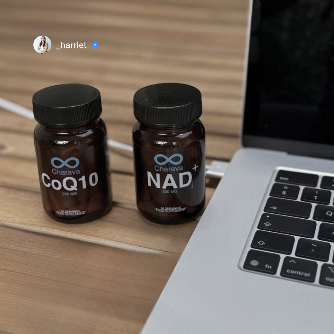Charava NAD+ 500mg - NAD Supplements South Africa - Nicotinamide Adenine Dinucleotide