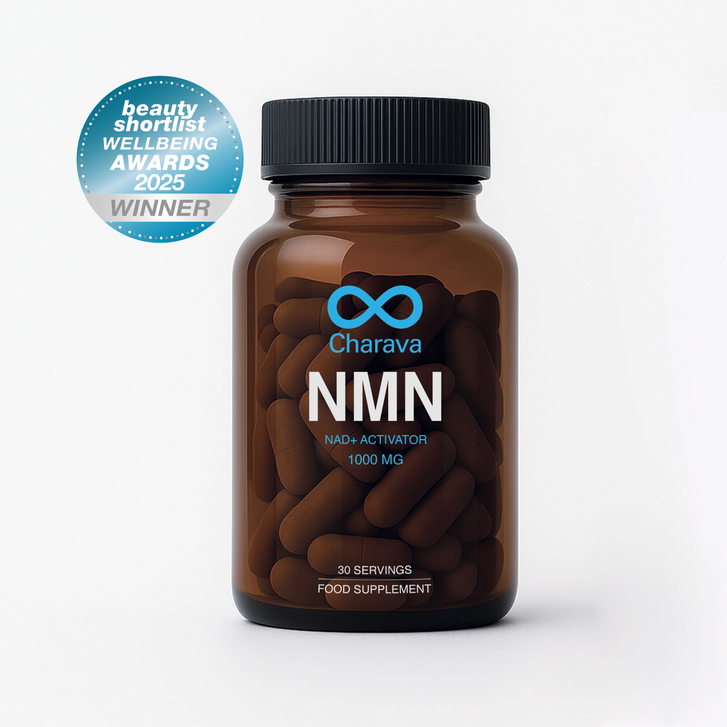 Charava NMN 1000mg - NMN Supplements South Africa - Nicotinamide Mononucleotide