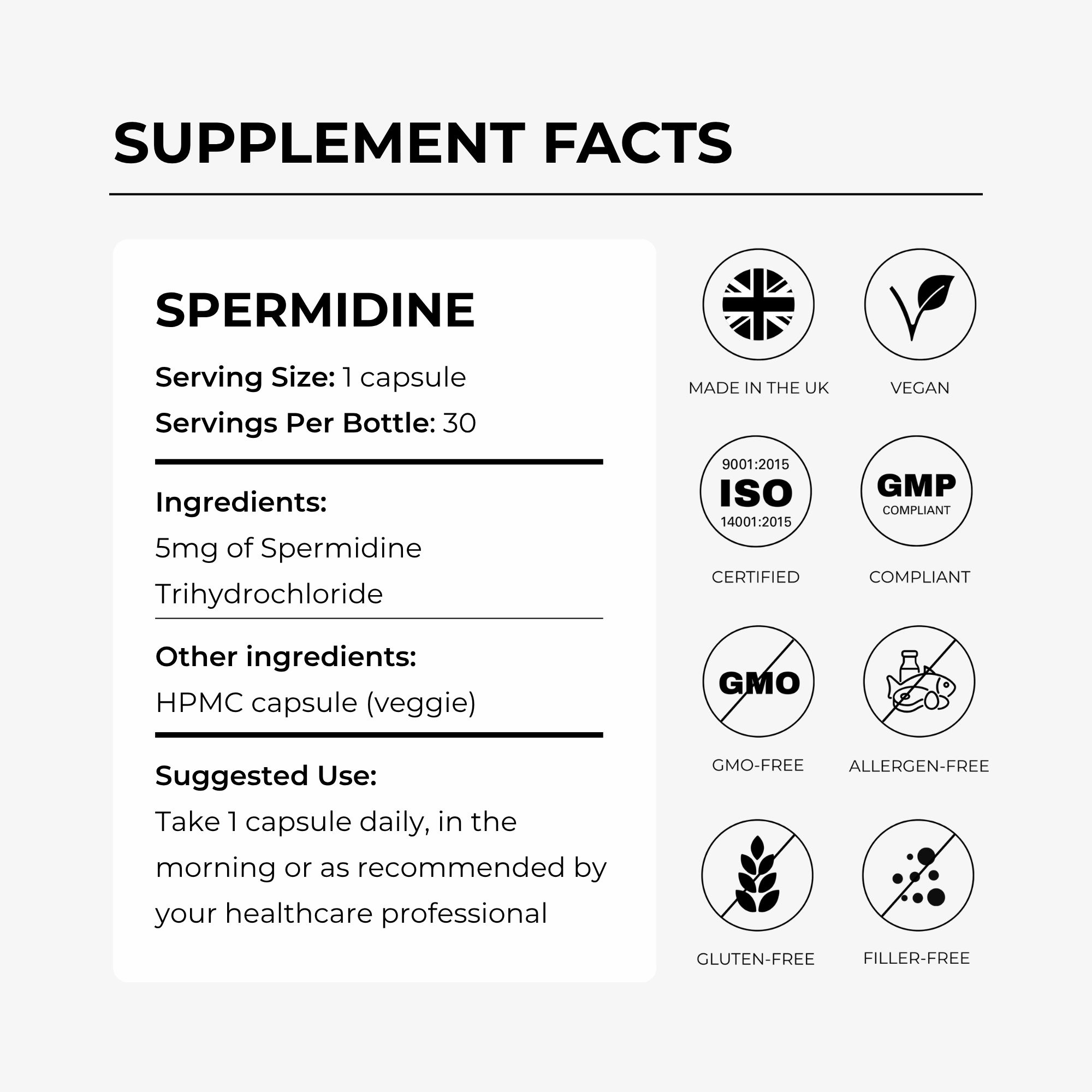 Spermidine 5mg