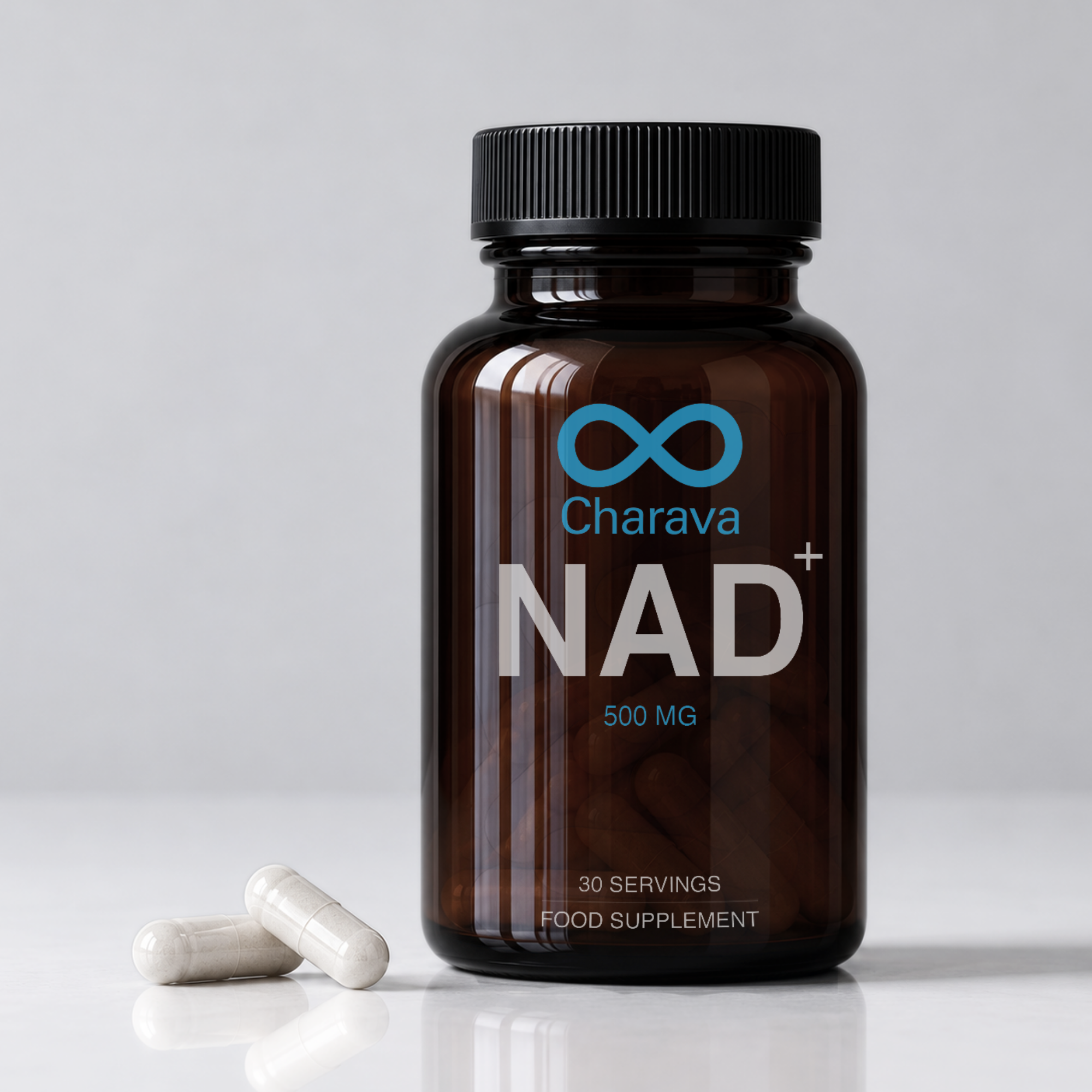 Charava NAD+ 500mg - NAD Supplements South Africa - Nicotinamide Adenine Dinucleotide