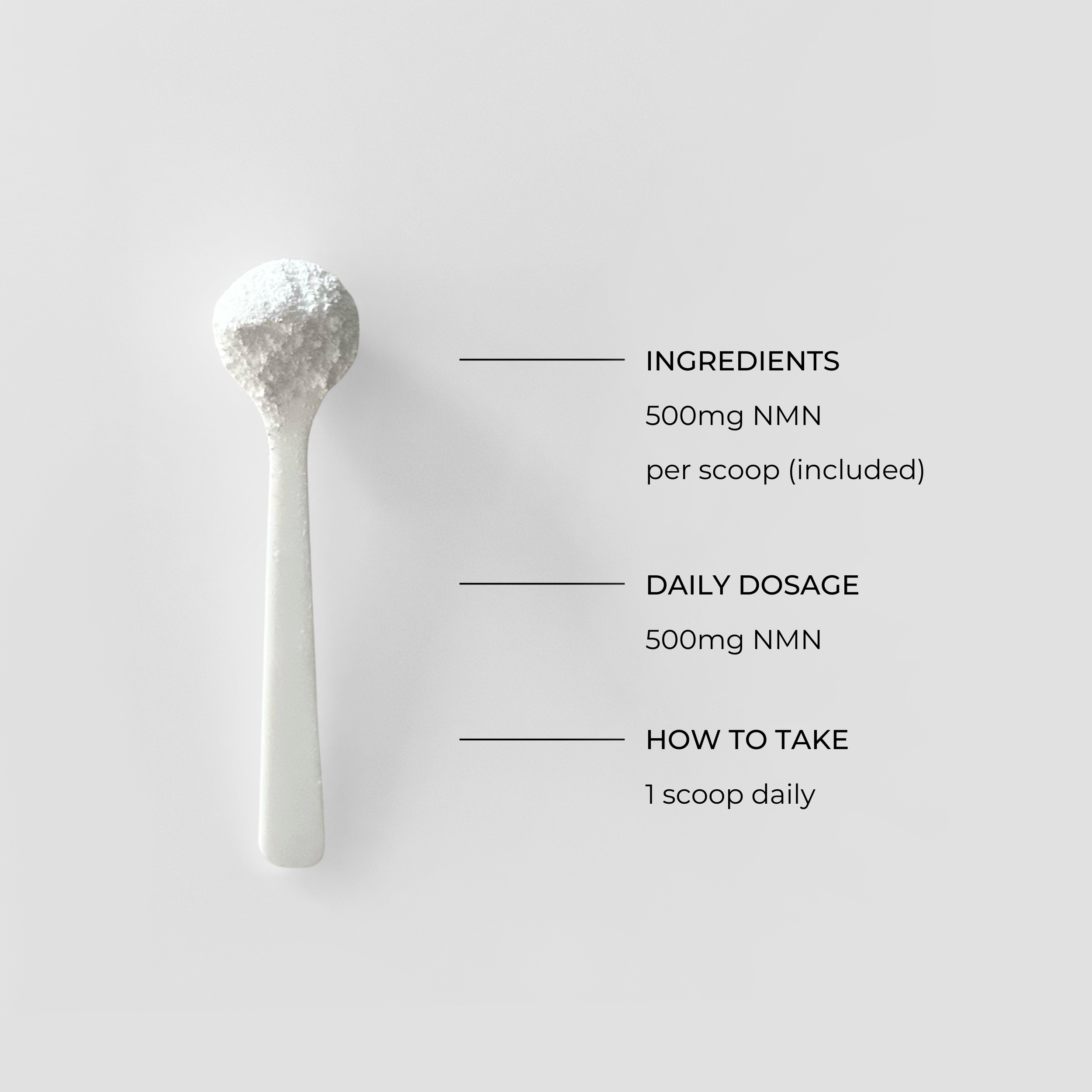 NMNPowder scoop
