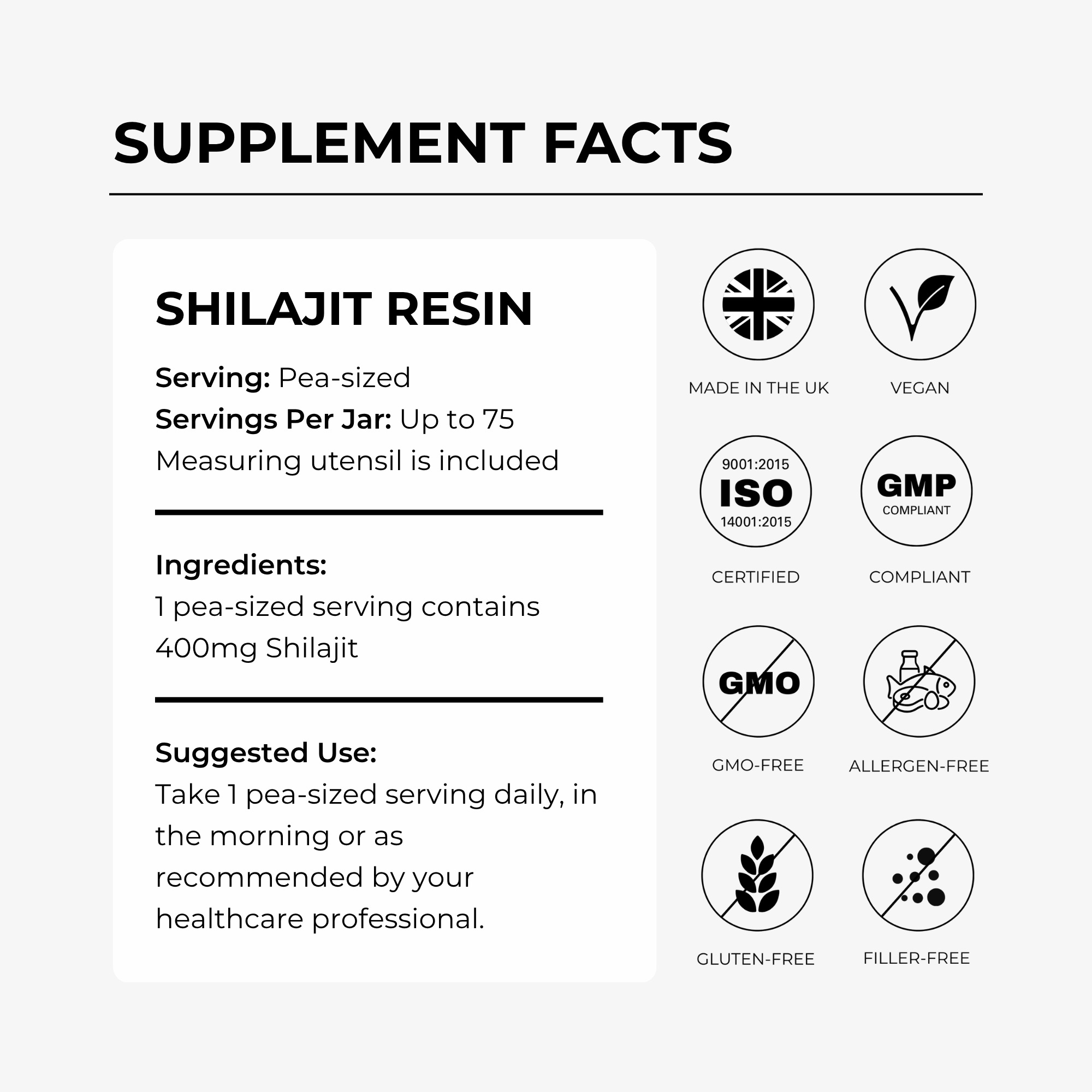 Shilajit Resin